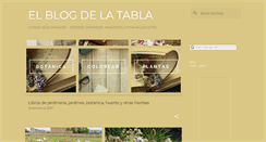 Desktop Screenshot of elblogdelatabla.com